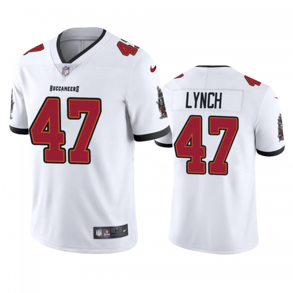 Tampa Bay Buccaneers John Lynch White 2020 Vapor Limited Jersey - Men's