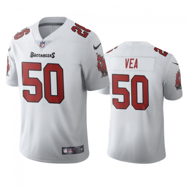 Tampa Bay Buccaneers Vita Vea White 2020 Vapor Limited Jersey