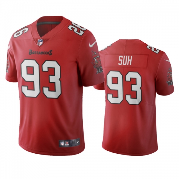 Tampa Bay Buccaneers Ndamukong Suh Red 2020 Vapor Limited Jersey