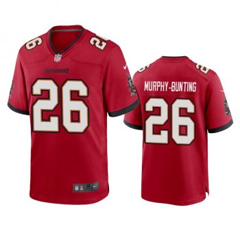 Tampa Bay Buccaneers Sean Murphy-Bunting Red 2020 Game Jersey