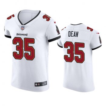 Tampa Bay Buccaneers Jamel Dean White 2020 Vapor Elite Jersey - Men's