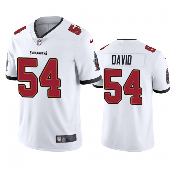 Tampa Bay Buccaneers Lavonte David White 2020 Vapor Limited Jersey - Men's