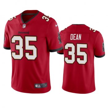 Tampa Bay Buccaneers Jamel Dean Red 2020 Vapor Limited Jersey - Men's