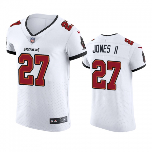 Tampa Bay Buccaneers Ronald Jones II White 2020 Vapor Elite Jersey - Men's