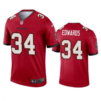 Tampa Bay Buccaneers Mike Edwards Red 2020 Legend Jersey - Men's