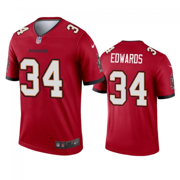 Tampa Bay Buccaneers Mike Edwards Red 2020 Legend Jersey - Men's