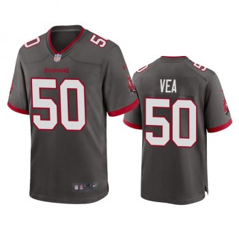 Tampa Bay Buccaneers Vita Vea Pewter 2020 Game Jersey