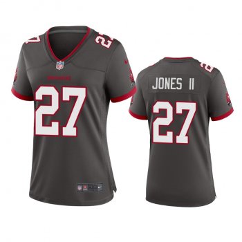 Women's Tampa Bay Buccaneers Ronald Jones II Pewter 2020 Game Jersey