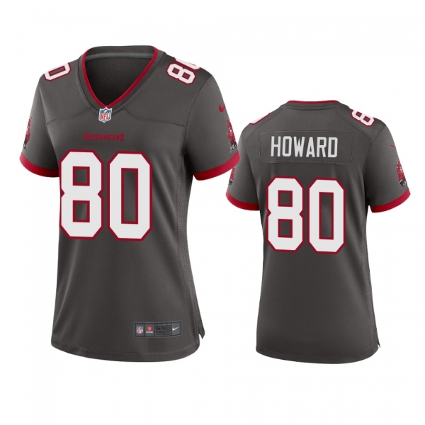 Women's Tampa Bay Buccaneers O.J. Howard Pewter 2020 Game Jersey