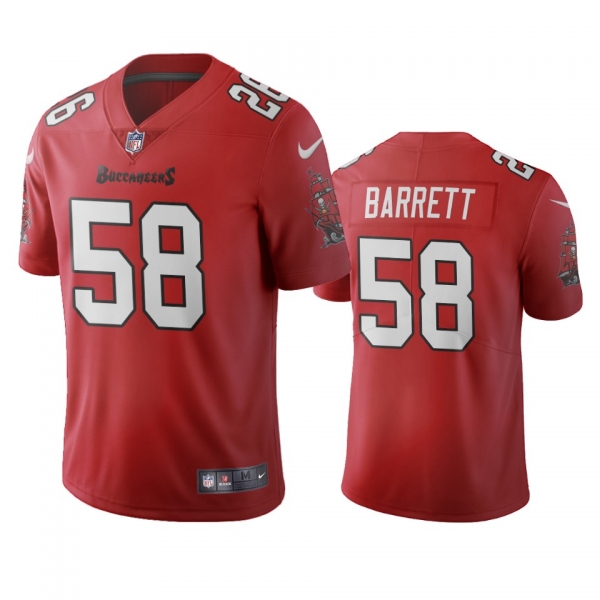 Tampa Bay Buccaneers Shaquil Barrett Red 2020 Vapor Limited Jersey