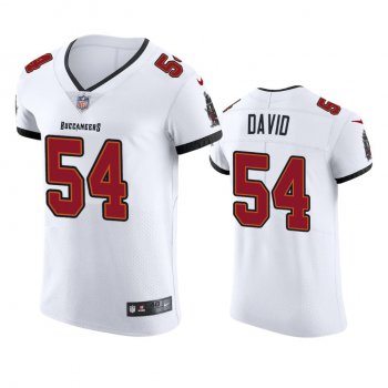 Tampa Bay Buccaneers Lavonte David White 2020 Vapor Elite Jersey - Men's