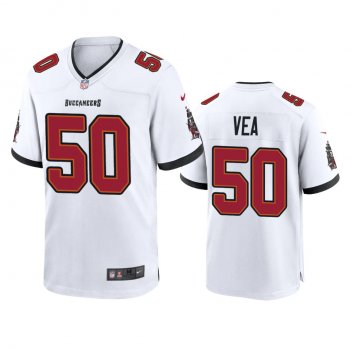 Tampa Bay Buccaneers Vita Vea White 2020 Game Jersey