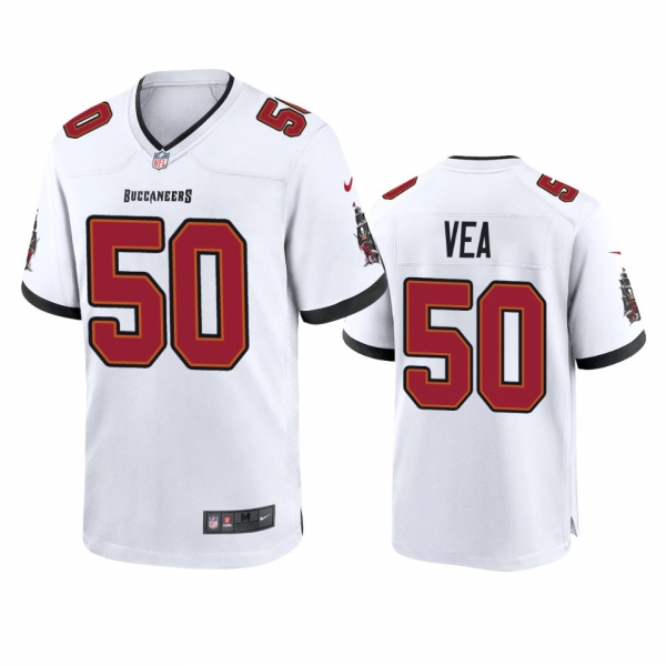 Tampa Bay Buccaneers Vita Vea White 2020 Game Jersey