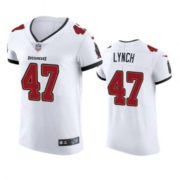 Tampa Bay Buccaneers John Lynch White 2020 Vapor Elite Jersey - Men's