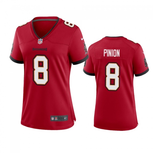 Women's Tampa Bay Buccaneers Bradley Pinion Red 2020 Game Jersey