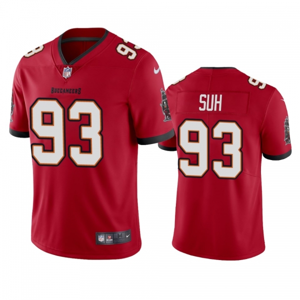 Tampa Bay Buccaneers Ndamukong Suh Red 2020 Vapor Limited Jersey - Men's