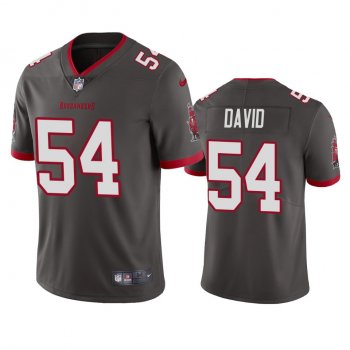 Tampa Bay Buccaneers Lavonte David Pewter 2020 Vapor Limited Jersey - Men's