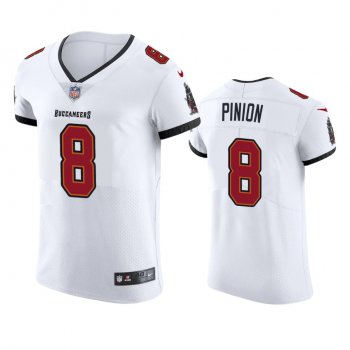 Tampa Bay Buccaneers Bradley Pinion White 2020 Vapor Elite Jersey - Men's