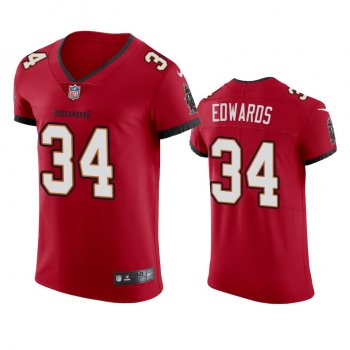 Tampa Bay Buccaneers Mike Edwards Red 2020 Vapor Elite Jersey - Men's