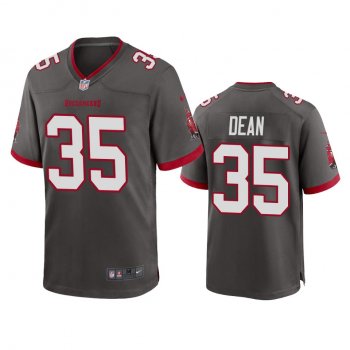 Tampa Bay Buccaneers Jamel Dean Pewter 2020 Game Jersey