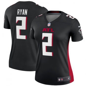 Women's Atlanta Falcons Matt Ryan Nike Black Legend Jersey