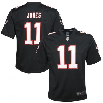 Youth Atlanta Falcons Julio Jones Nike Black Throwback Game Jersey