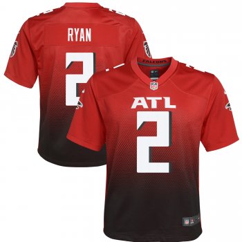 Youth Atlanta Falcons Matt Ryan Nike Red 2nd Alternate Game Jersey