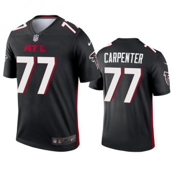 Men's Atlanta Falcons James Carpenter Black 2020 Legend Jersey