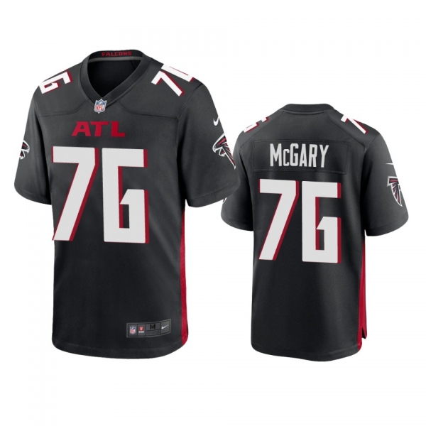 Men's Atlanta Falcons Kaleb McGary Black 2020 Game Jersey