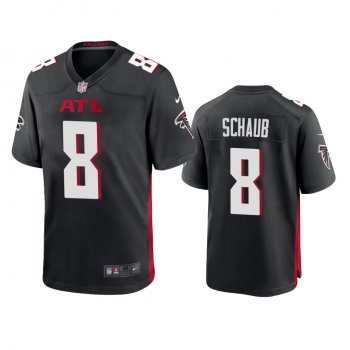 Men's Atlanta Falcons Matt Schaub Black 2020 Game Jersey