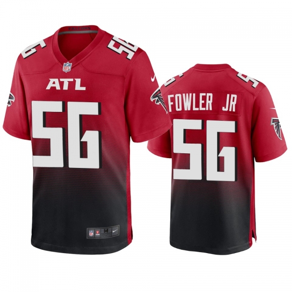 Men's Atlanta Falcons Dante Fowler Jr. Red 2020 Game Jersey