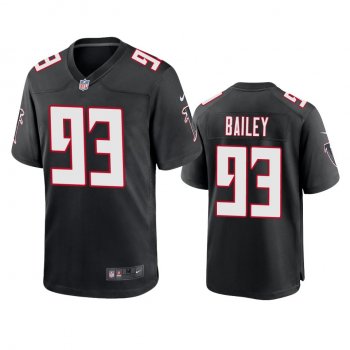 Men's Atlanta Falcons Allen Bailey Black 2020 Throwback Game Jersey