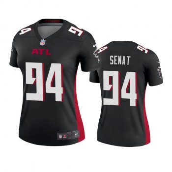 Women's Atlanta Falcons Deadrin Senat Black 2020 Legend Jersey