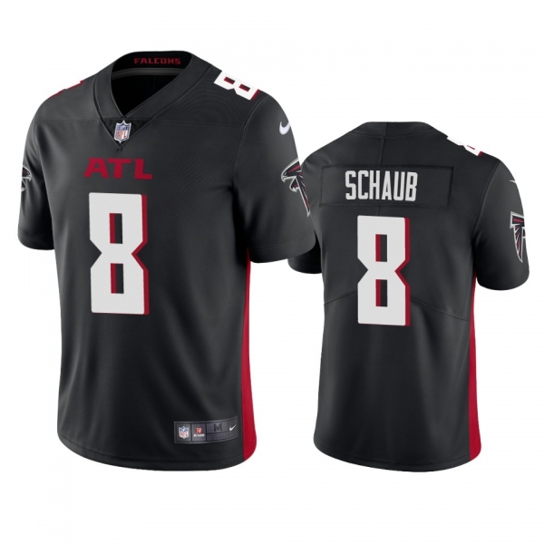 Men's Atlanta Falcons Matt Schaub Black 2020 Vapor Limited Jersey