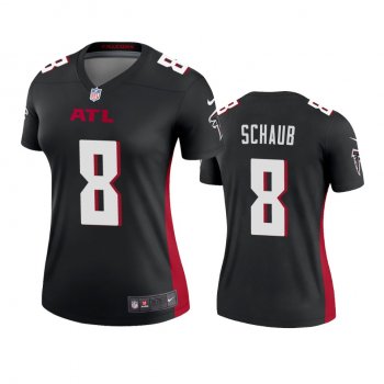 Women's Atlanta Falcons Matt Schaub Black 2020 Legend Jersey