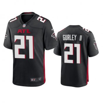 Men's Atlanta Falcons Todd Gurley II Black 2020 Game Jersey