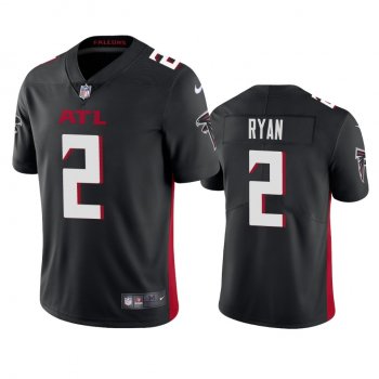 Men's Atlanta Falcons Matt Ryan Black 2020 Vapor Limited Jersey