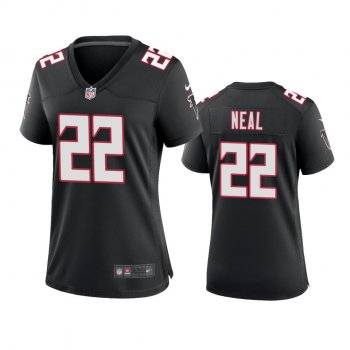 Women's Atlanta Falcons Keanu Neal Black 2020 Throwback Game Jersey