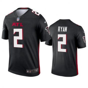 Men's Atlanta Falcons Matt Ryan Black 2020 Legend Jersey