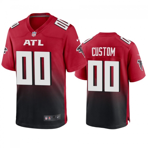 Men's Atlanta Falcons Custom Red 2020 Game Jersey