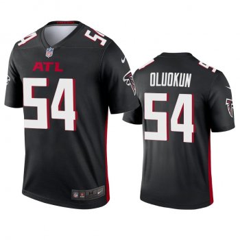 Men's Atlanta Falcons Foyesade Oluokun Black 2020 Legend Jersey