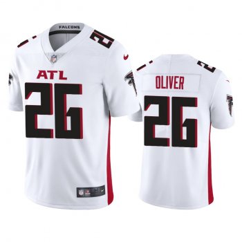 Men's Atlanta Falcons Isaiah Oliver White 2020 Vapor Limited Jersey