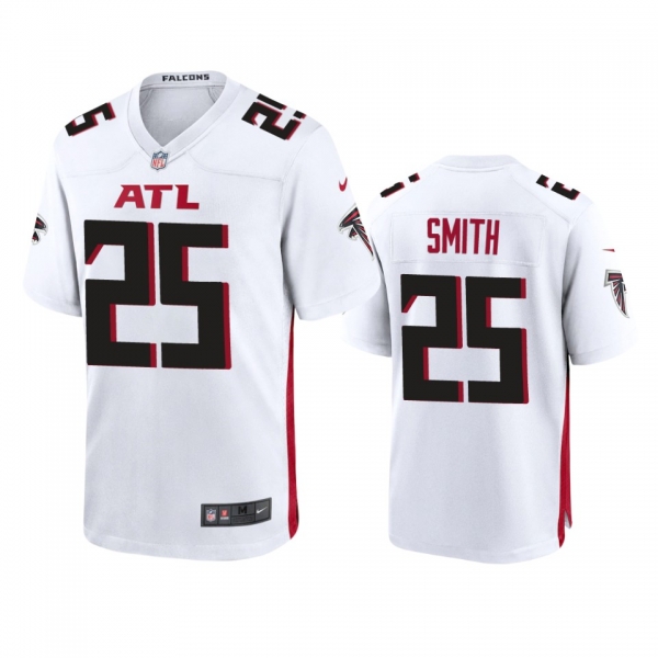 Men's Atlanta Falcons Ito Smith White 2020 Game Jersey