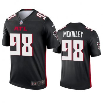 Men's Atlanta Falcons Takkarist McKinley Black 2020 Legend Jersey