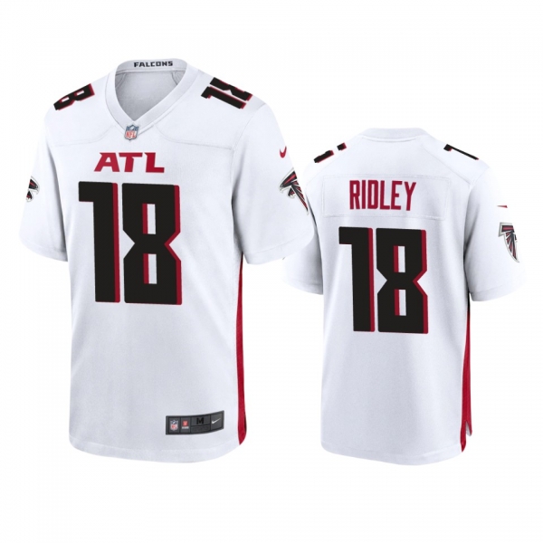 Men's Atlanta Falcons Calvin Ridley White 2020 Game Jersey