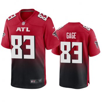 Men's Atlanta Falcons Russell Gage Red 2020 Game Jersey