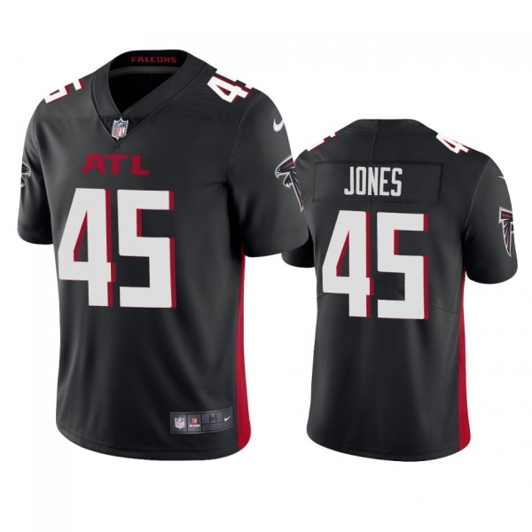 Men's Atlanta Falcons Deion Jones Black 2020 Vapor Limited Jersey