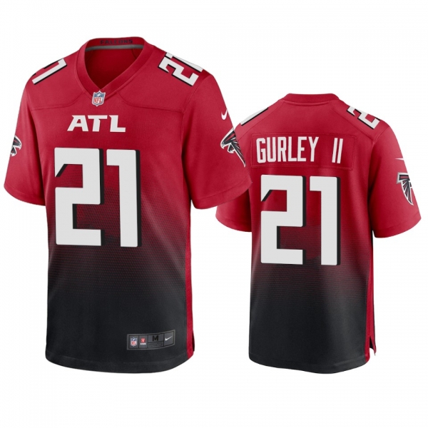 Men's Atlanta Falcons Todd Gurley II Red 2020 Game Jersey