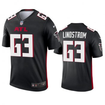 Men's Atlanta Falcons Chris Lindstrom Black 2020 Legend Jersey