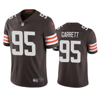 Men's Cleveland Browns Myles Garrett Brown 2020 Vapor Limited Jersey